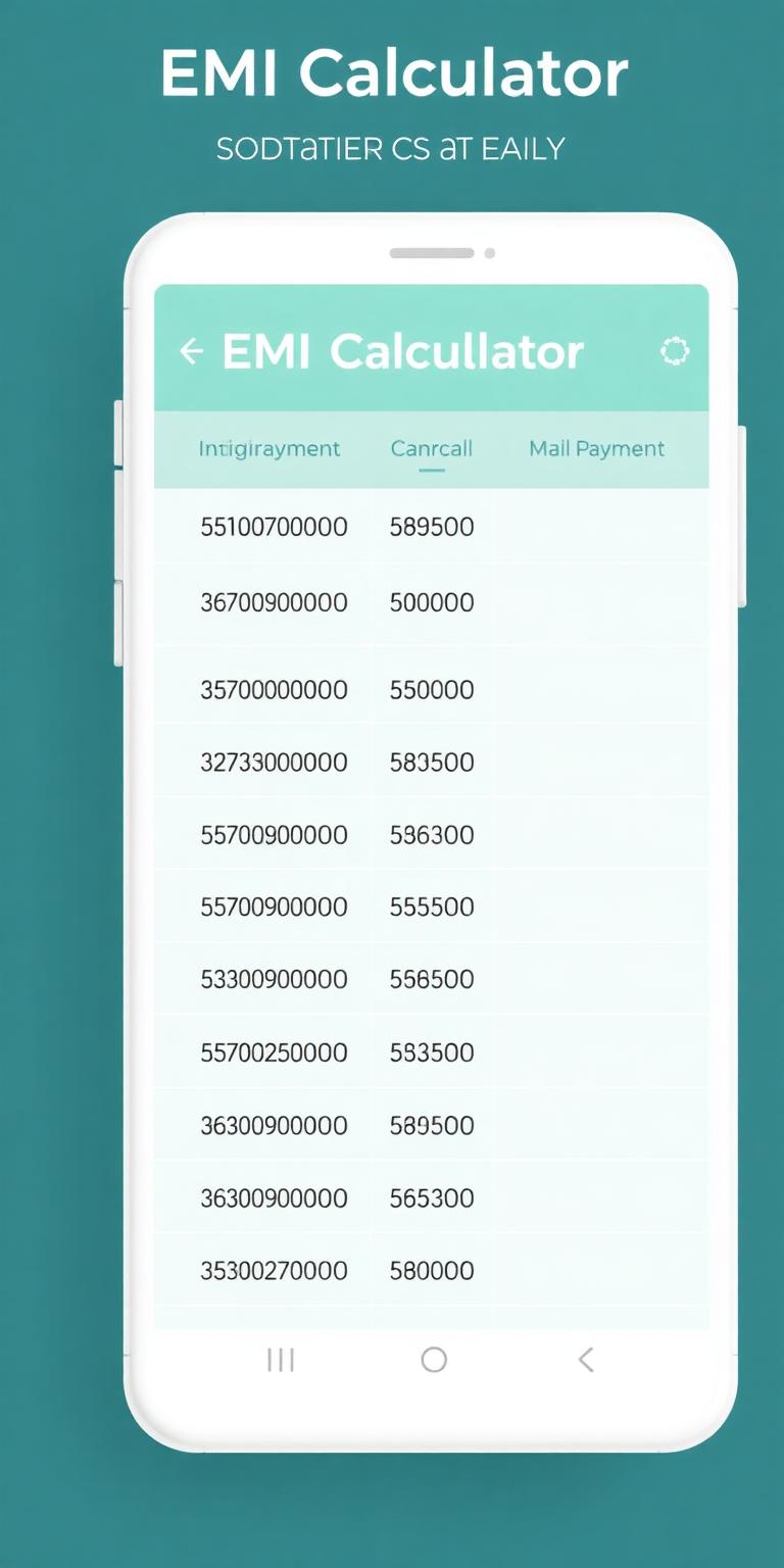 EMI Calculator screenshot 3